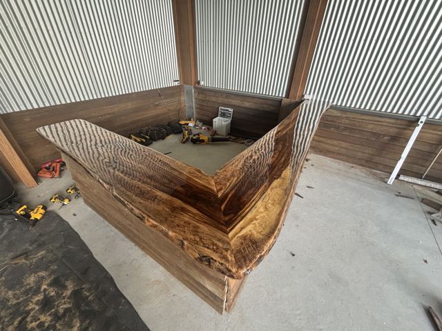 Custom Hardwood Bar & Entertainment Shed — photo 4, Curtain Constructions