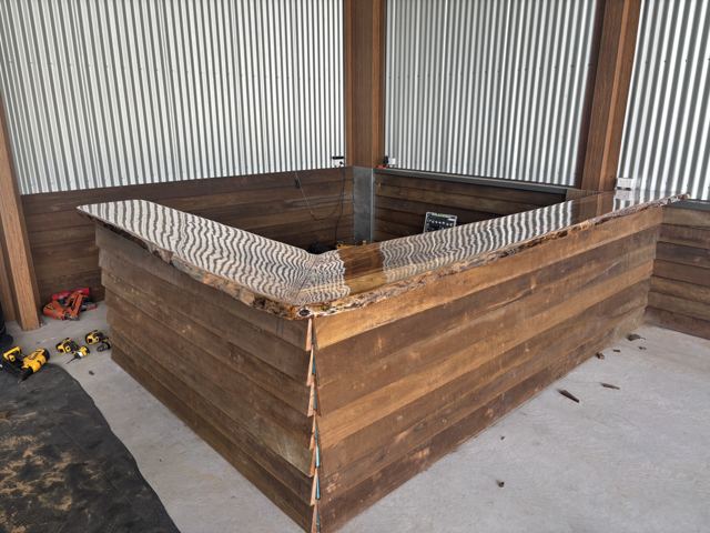 Custom Hardwood Bar & Entertainment Shed — photo 5, Curtain Constructions